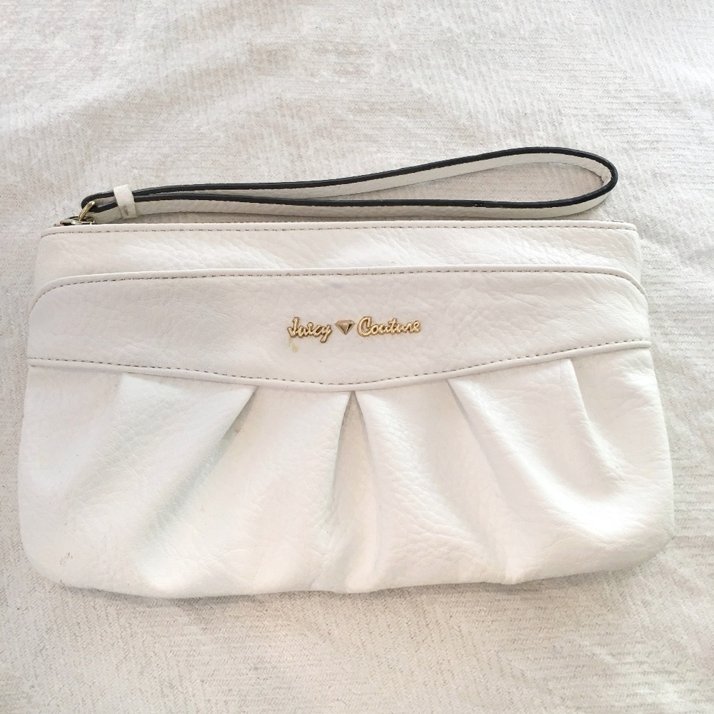 [JUICYCOUTURE] VEGAN leather clutch w lots storage